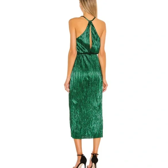 House of Harlow 1960 X Revolve Farrah Dress In Emerald Green, Small - Picture 3 of 13